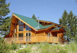 Pan Abode Cedar Homes Montana Phoenix Timber Cabin